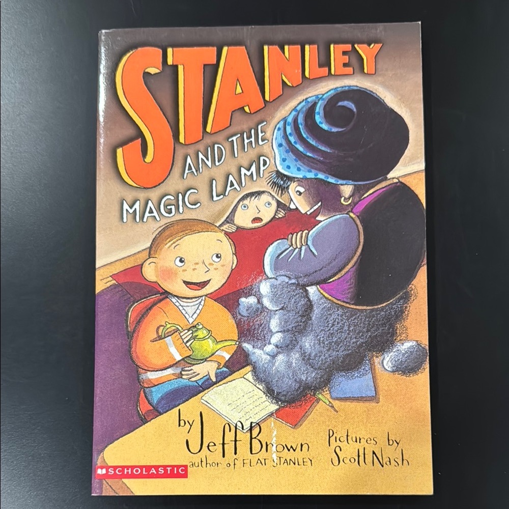 Flat Stanley #2: Stanley and the Magic Lamp - Scholastic Paperback Novel